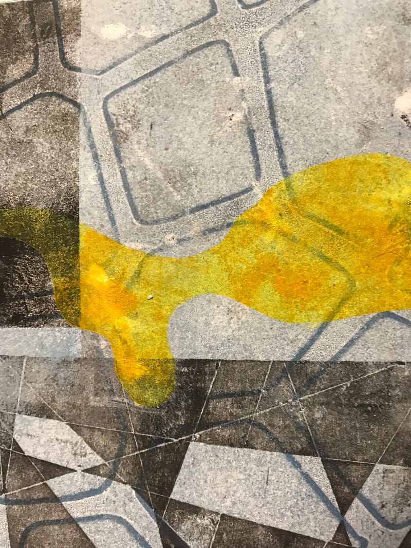 St Thomas' Head mono prints
