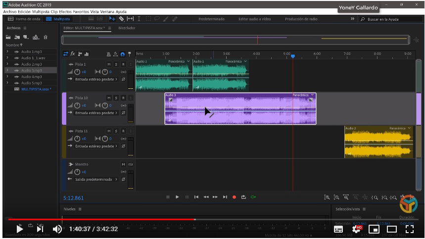 CURSO COMPLETO ADOBE AUDITION CC