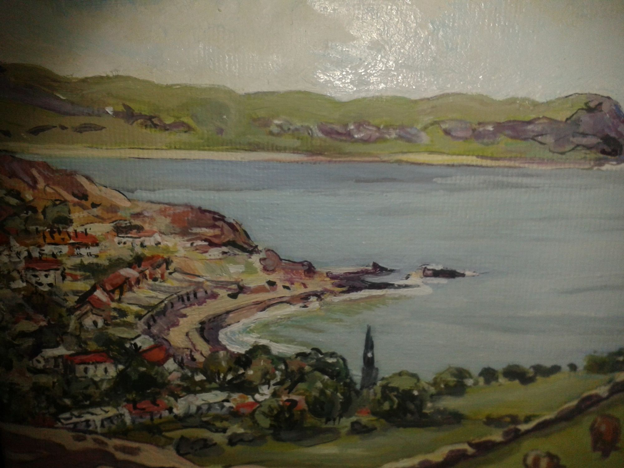 Scraba Oil on Canvas Painting
