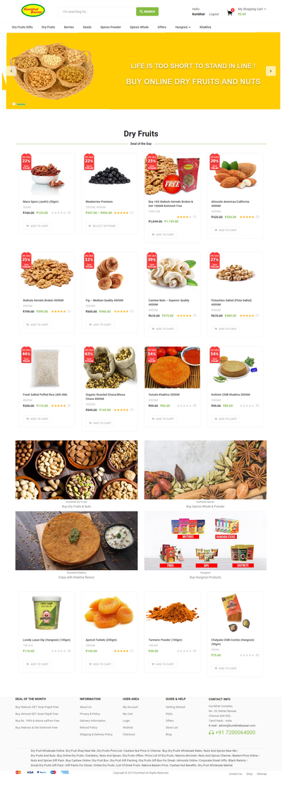 About kumbhat dry fruits image