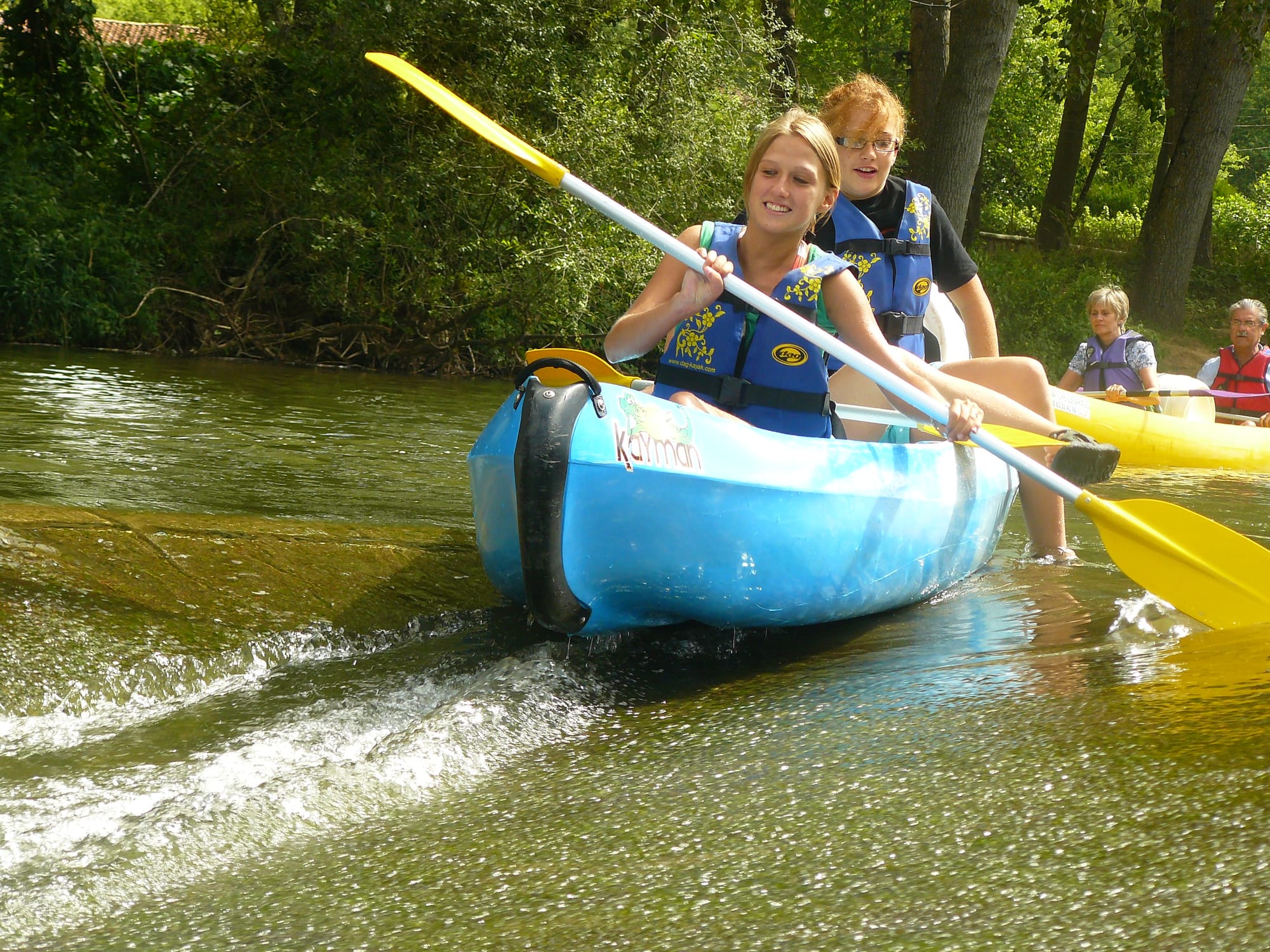 Descente Canoe de la rivière Aveyron