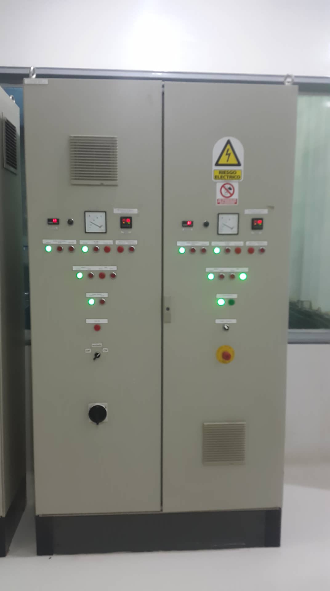 Panel de control de Molino de Bolas