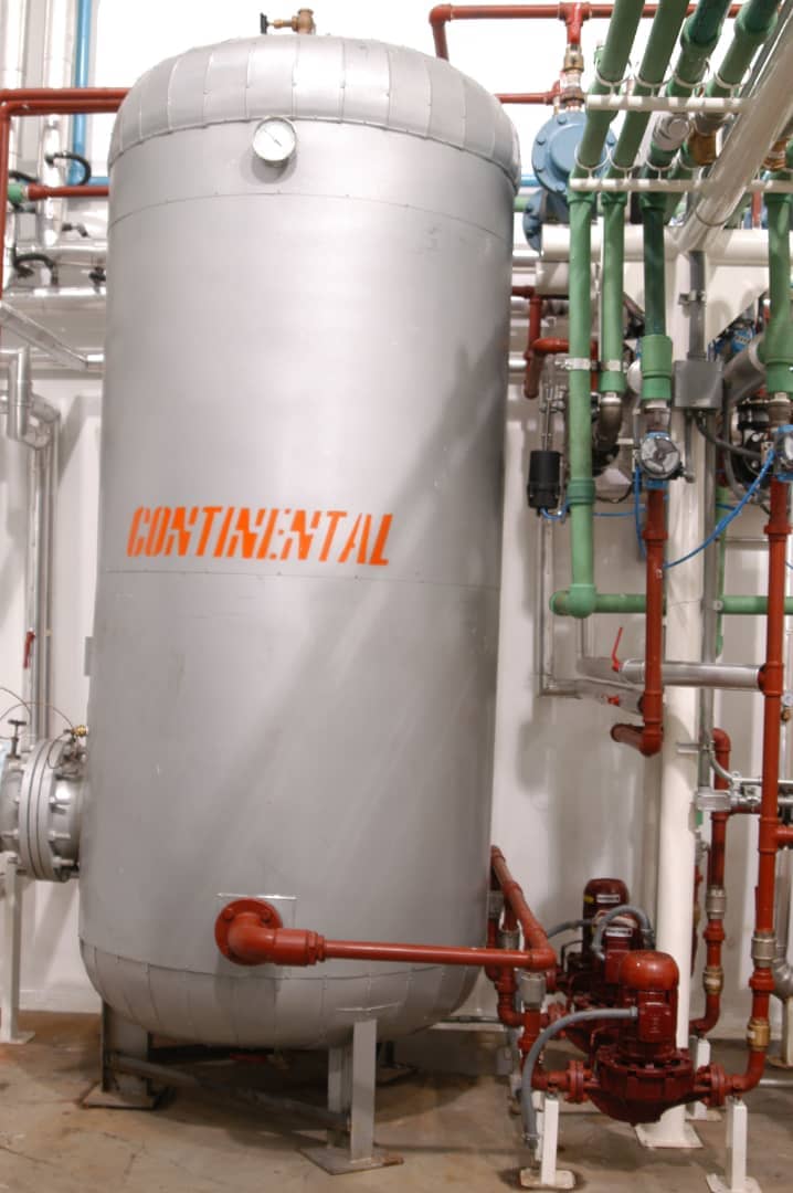 Tanque de agua caliente de Área de Prensa