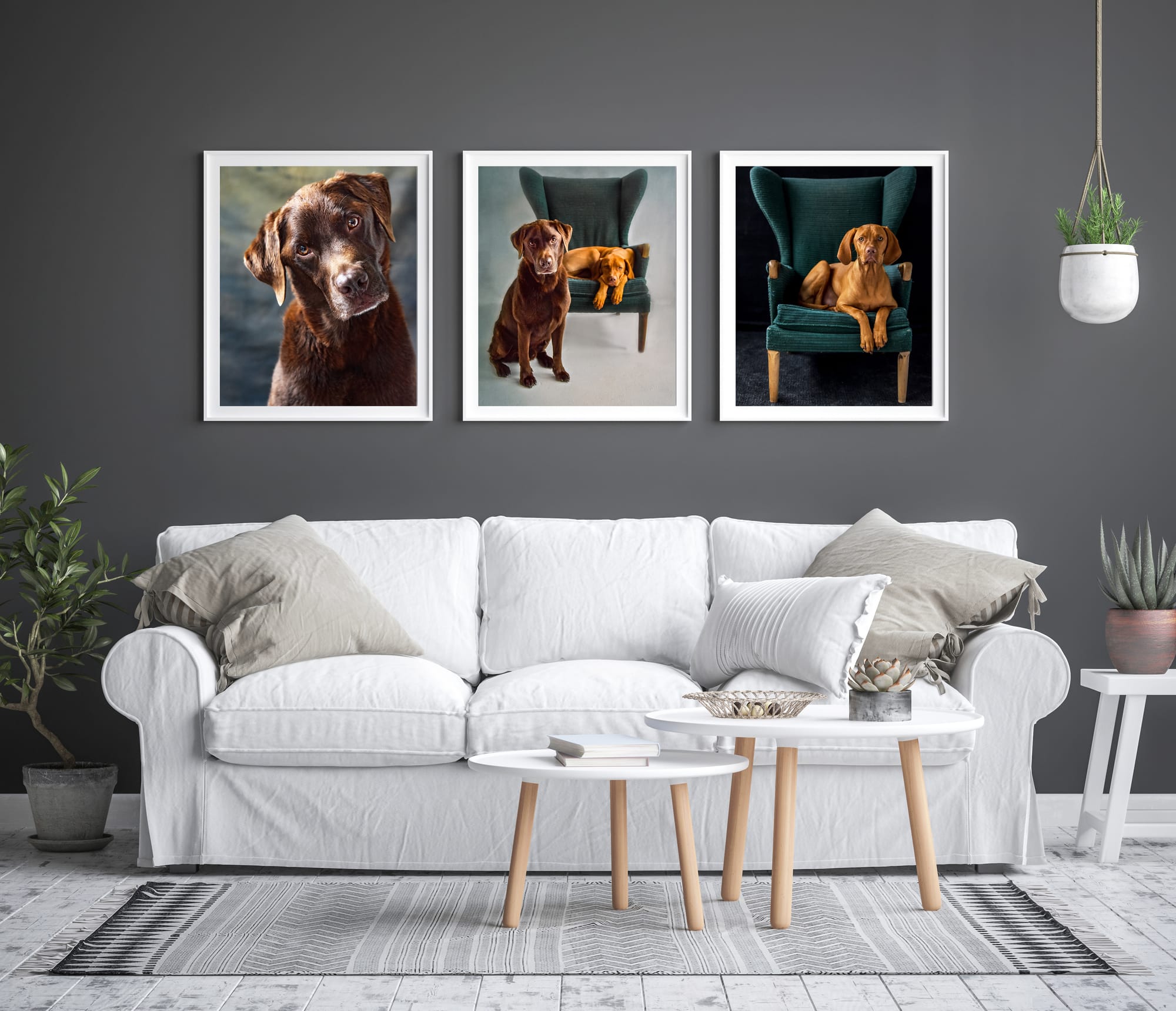 All artworks are framed and created especially for your individual needs. 