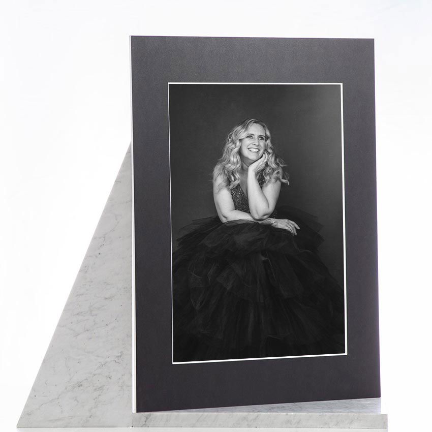 THE HIGH-QUALITY MATTED PRINTS