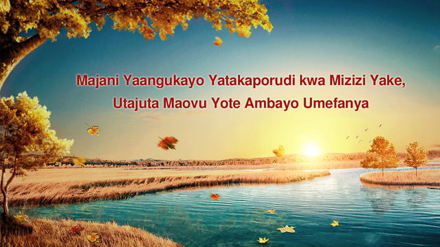 Majani Yaangukayo Yatakaporudi kwa Mizizi Yake, Utajuta Maovu Yote Ambayo Umefanya