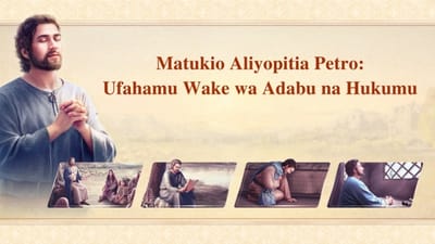 Matukio Aliyopitia Petro: Ufahamu Wake wa Adabu na Hukumu