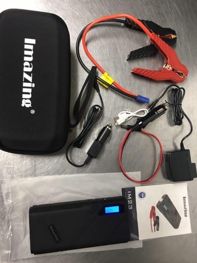 Portable Car Jump Starter can be Carried and Used Easily!