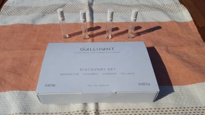 My first brand discovery, Gallivant Perfume