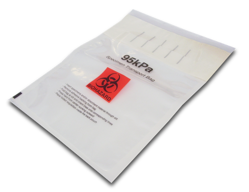 95 kPa sample bag 6 X 9 inches