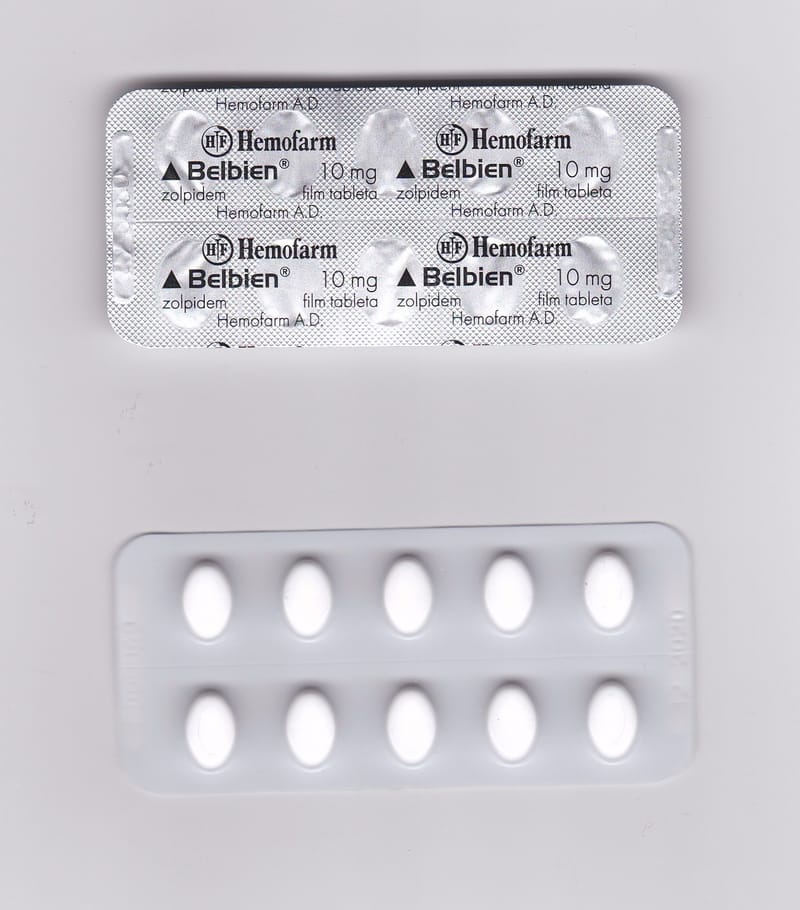 Schnell einschlafen mit Zolpidem (Belbien) 10 mg von Hemofarm