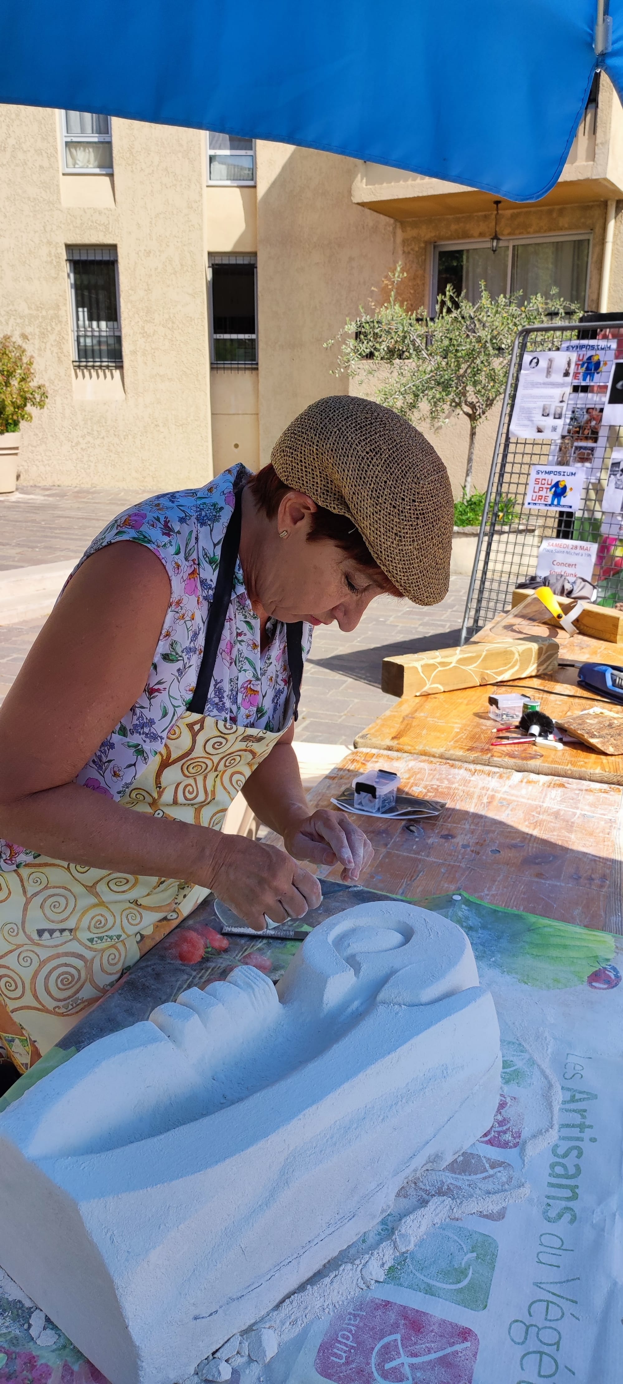  1°Symposium de sculpture mai 2022 Salon de Provence 