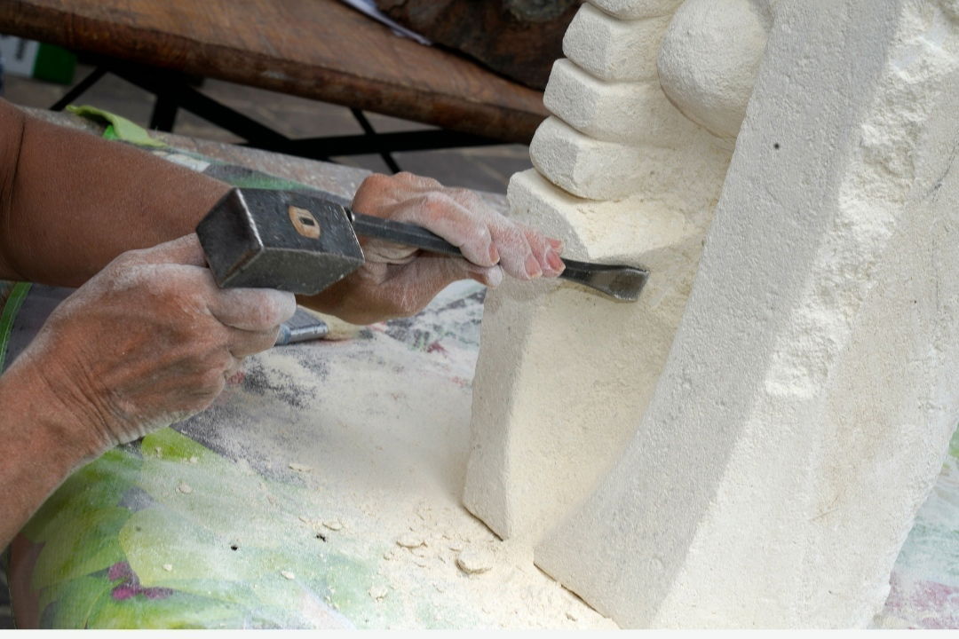  1°Symposium de sculpture mai 2022 Salon de Provence 