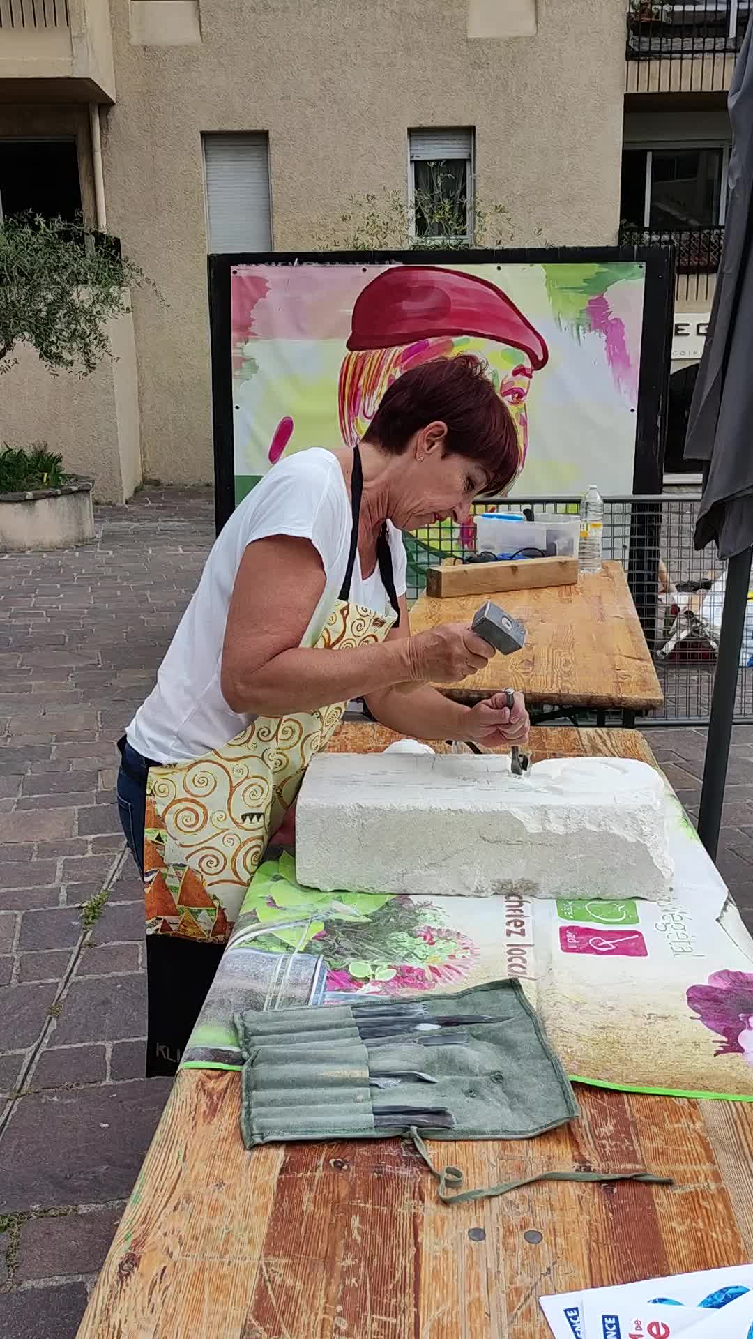  1°Symposium de sculpture mai 2022 Salon de Provence 