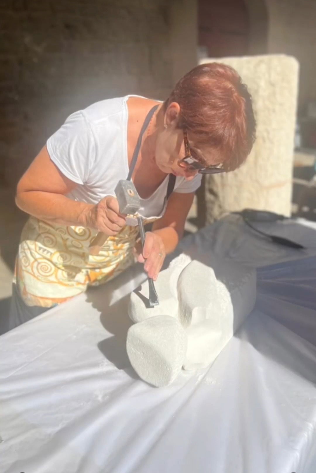 Création en live pendant 12 heures 