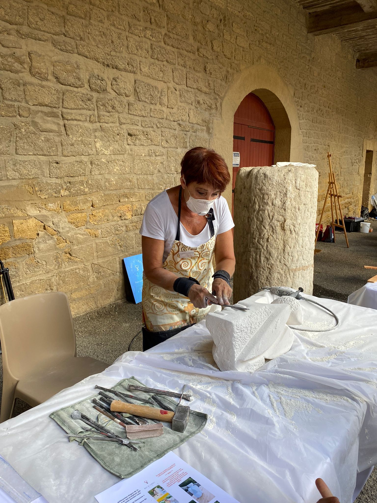 Création en live pendant 12 heures 