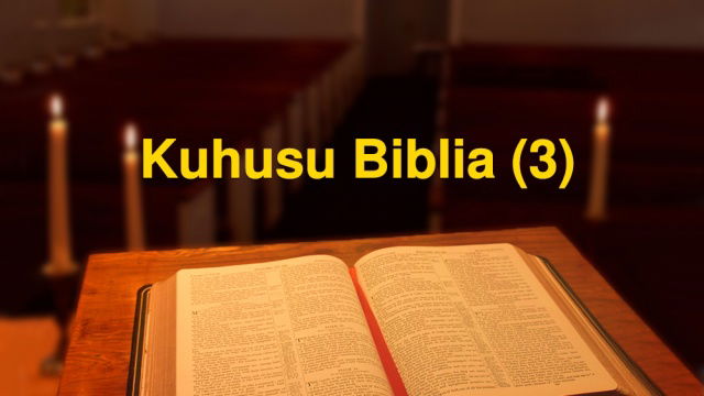 Matamshi ya Mwenyezi Mungu | Kuhusu Biblia (3)