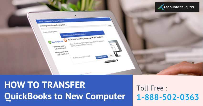 How to move QuickBooks to a new computer
