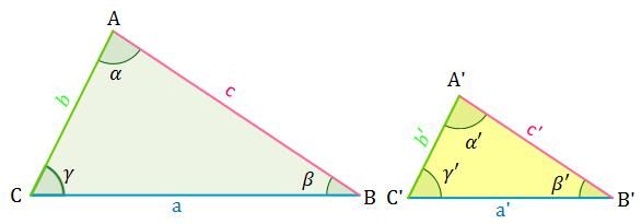 SEMEJANZA DE TRIÁNGULOS