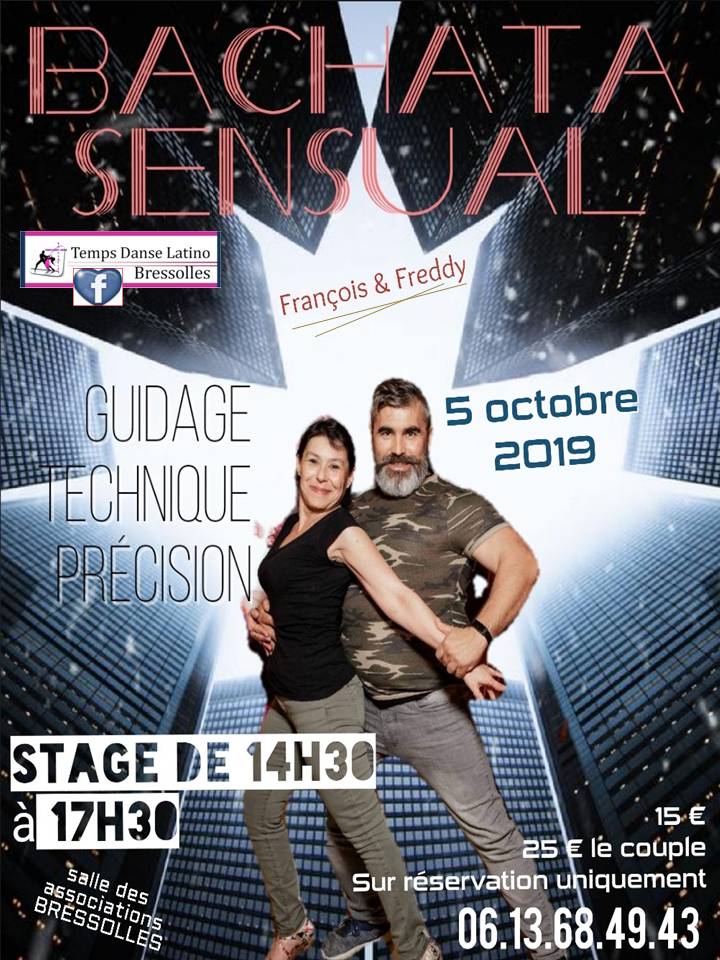 2ème édition Stage Bachata Francçois & Freddy
