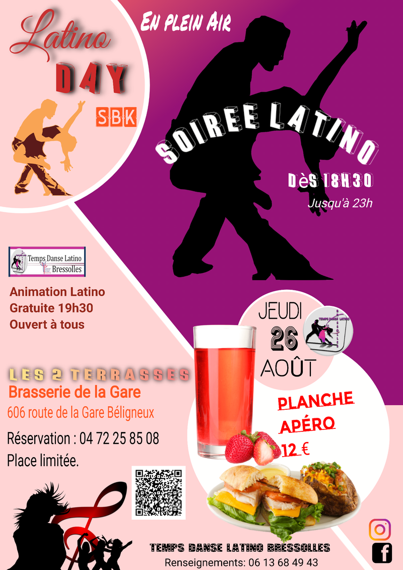 Animation + soirée latino