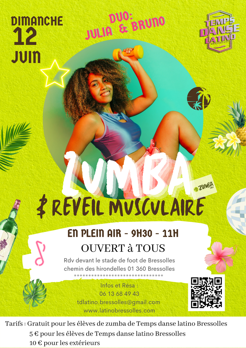 stage Réveil musculaire & Zumba plein air