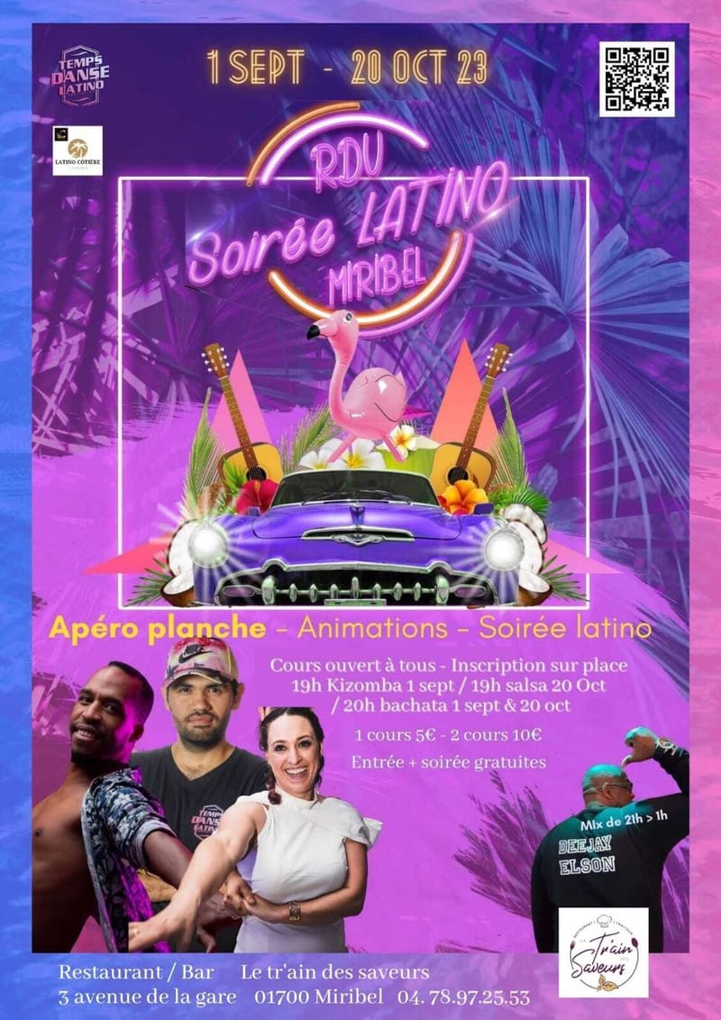 RDV Latino au Train des Saveurs