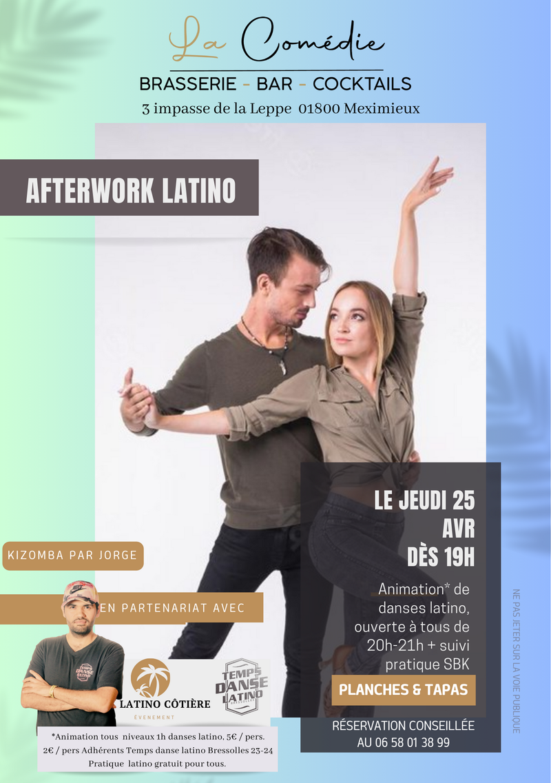 Animation Latino à la Comédie