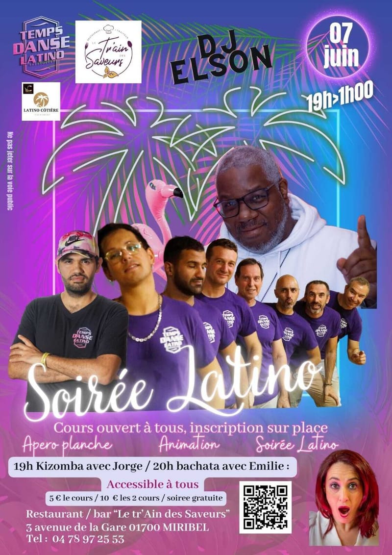 RDV Latino au Tr'Ain des Saveurs