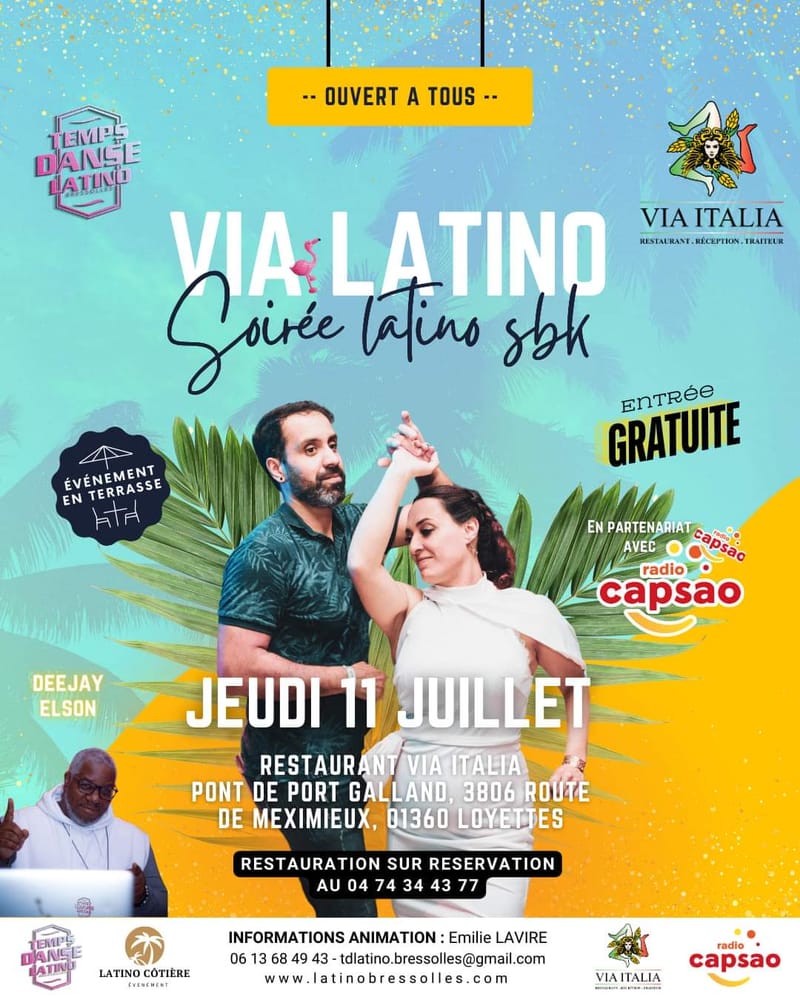 Via latino à Loyettes