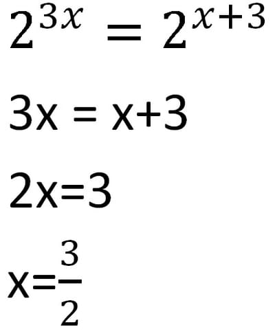¿ EN QUÉ CONSISTE LAS ECUACIONES EXPONENCIALES ?  image