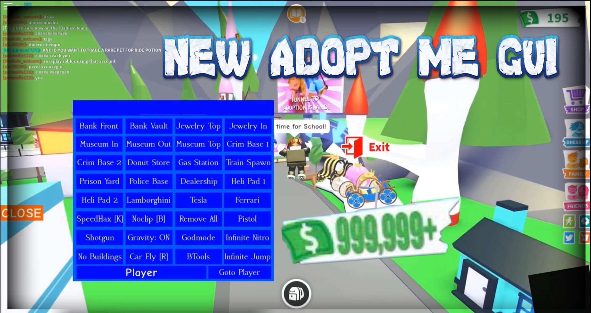 NEW ADOPT ME HACK/SCRIPT IS OVERPOWERED WITH [FLIGHT,SPEED,MONEY HACK]