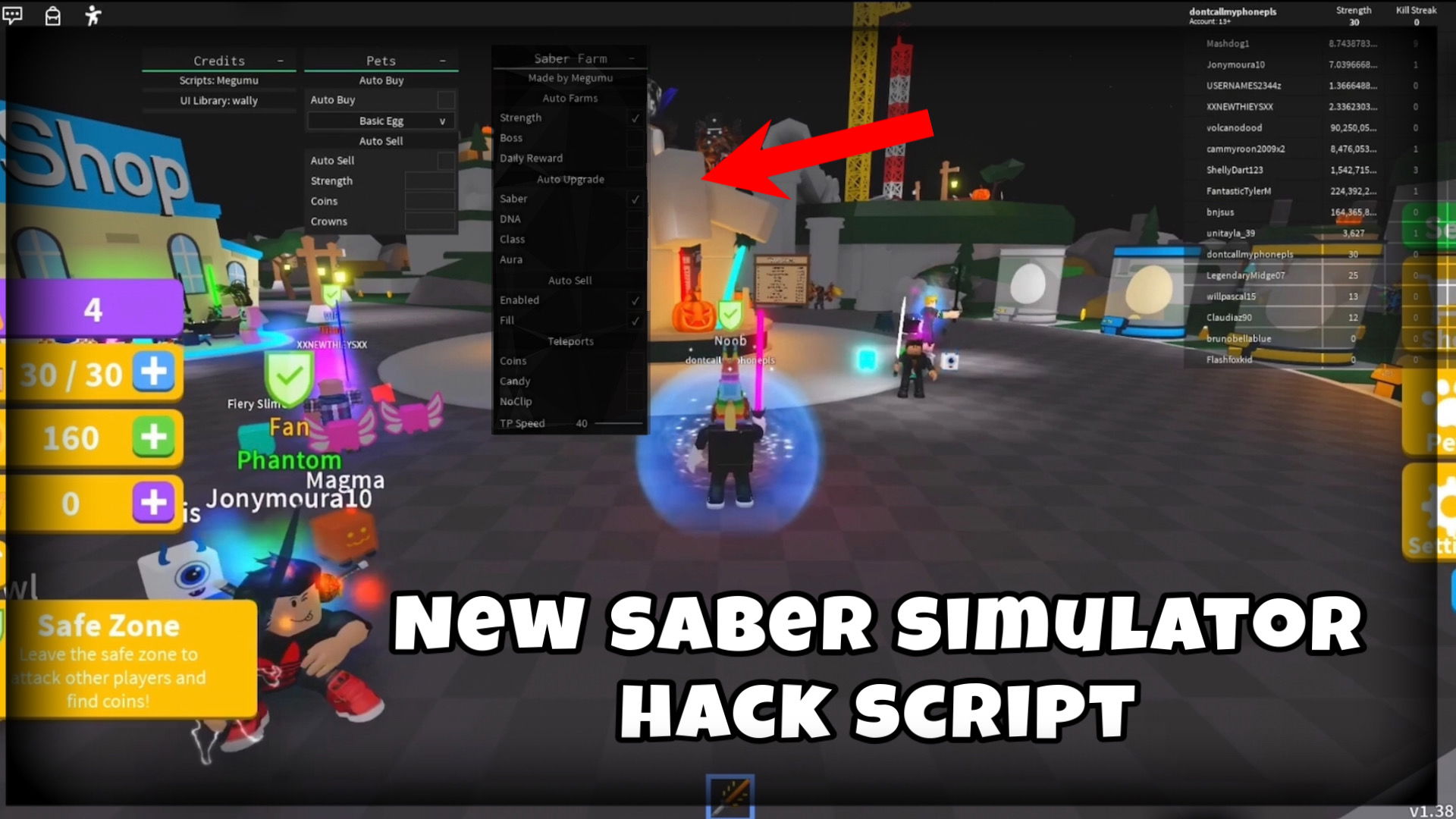 Saber simulator