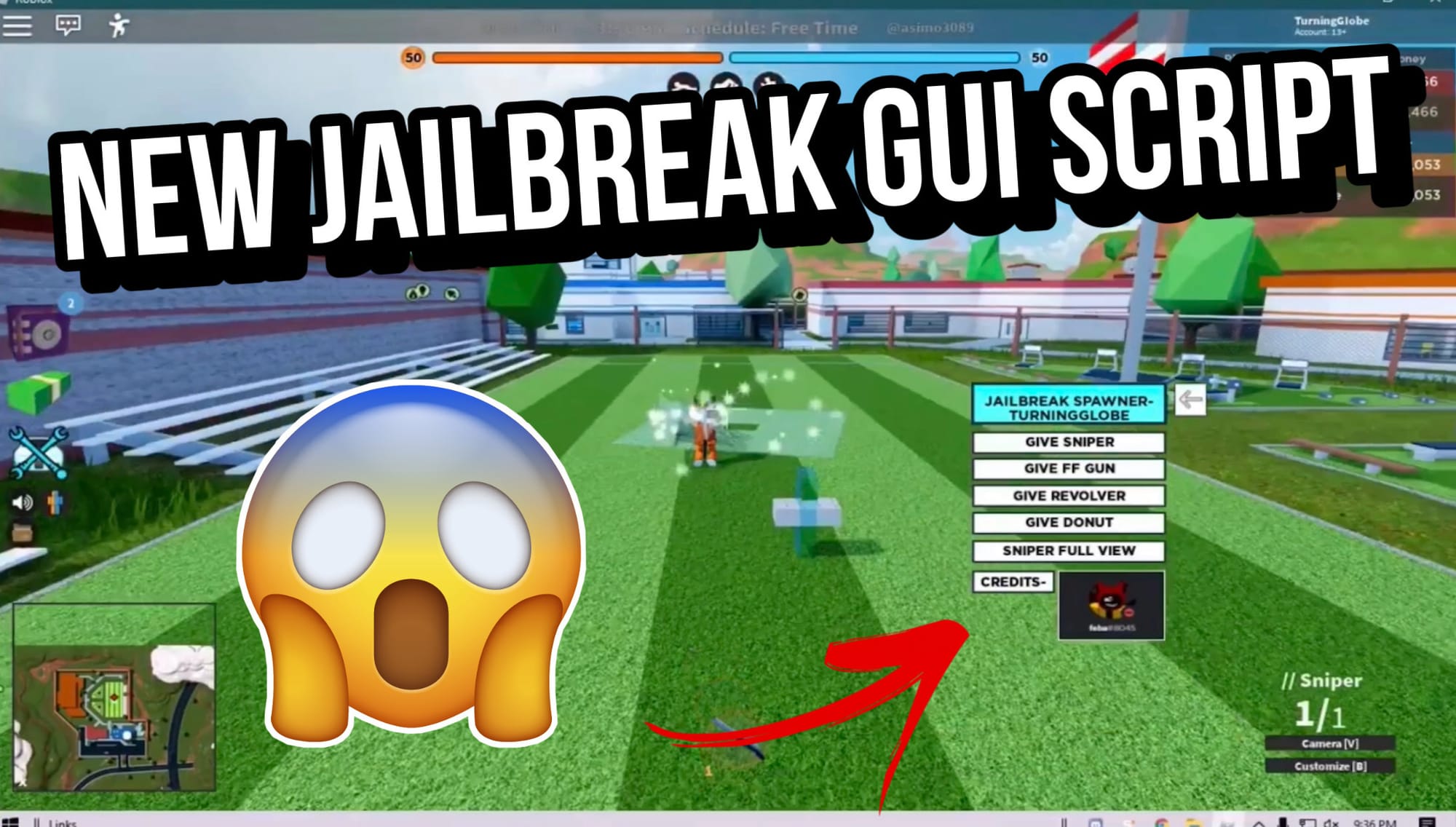 NEW JAILBREAK SPAWNER GUI IS OVERPOWERED WITH ALL NEW GUNS AND INFINITE HEALTH (GOD MODE)