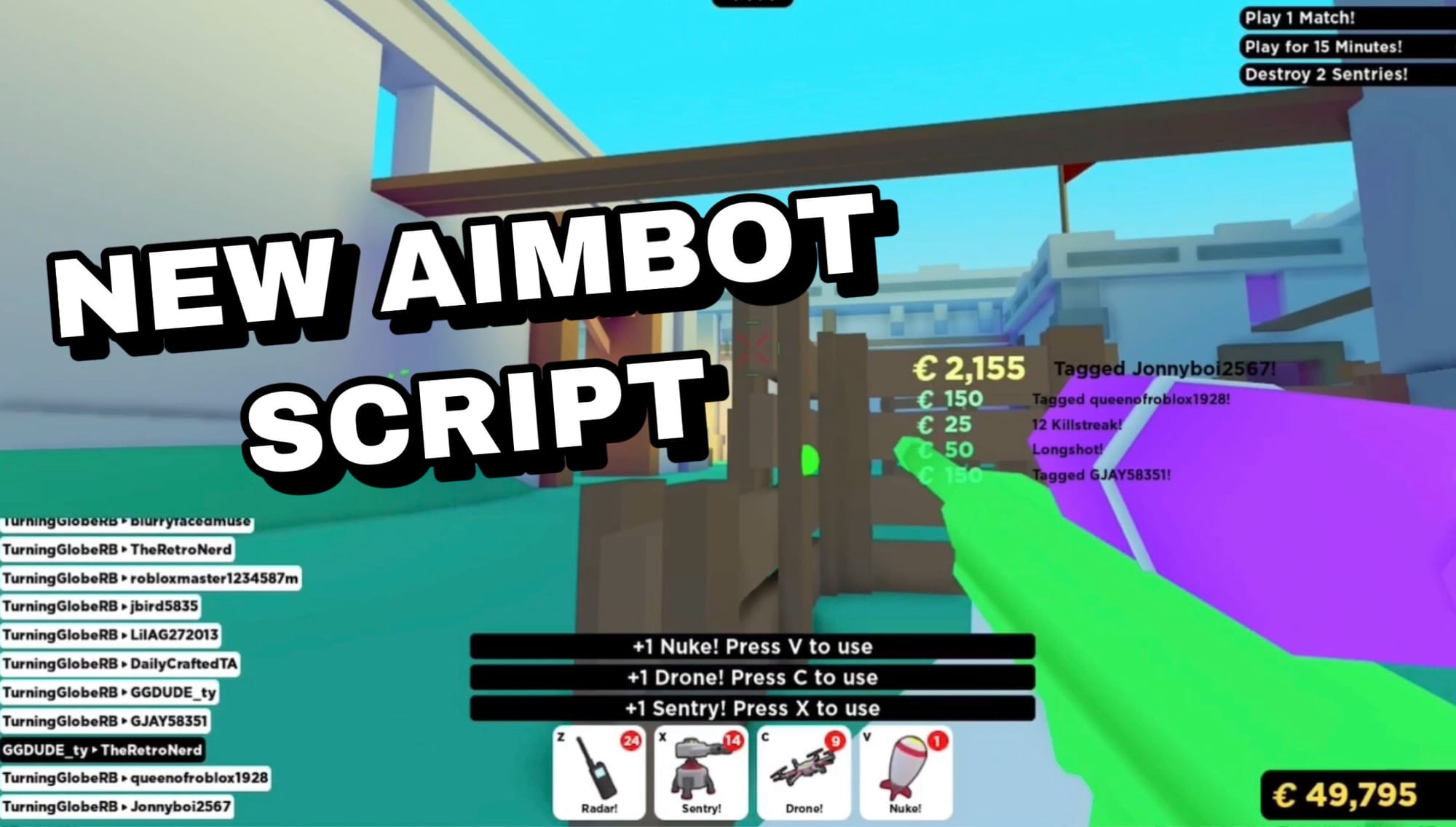 NEW BIG PAINTBALL AIMBOT SCRIPT IS OVERPOWERED [THIS SCRIPT IS INSANE][FREE] {1 SHOT THE SERVER}