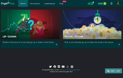Cryptopick, Juego de prediccion de Precios de Criptomonedas