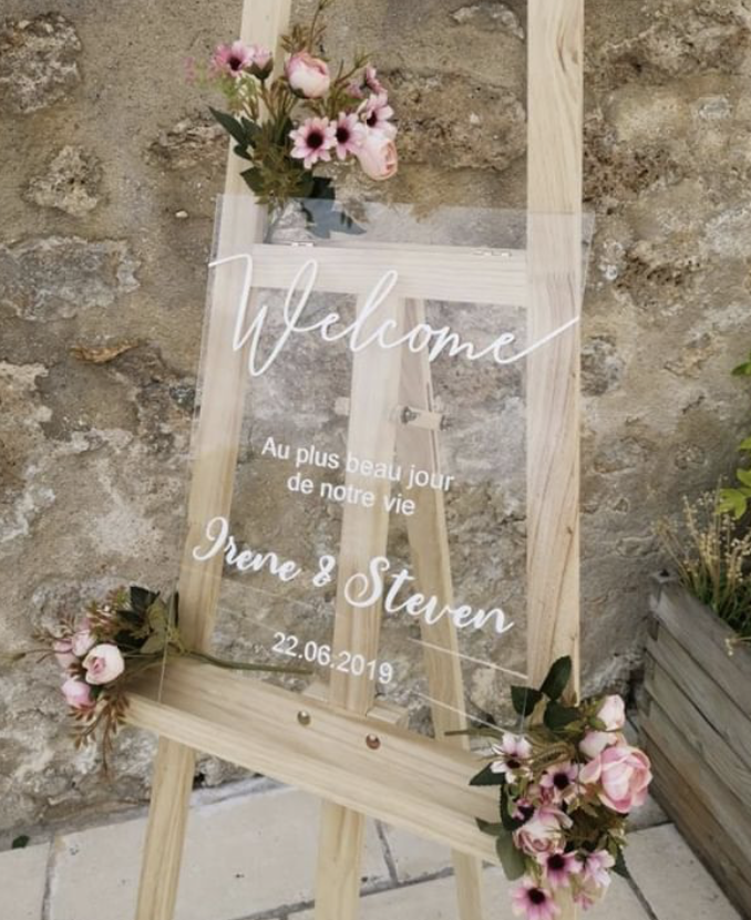 Panneau de bienvenue