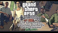 GTA San Andreas Çalışmayı Durdurdu Hatası Kesin Çözümü
