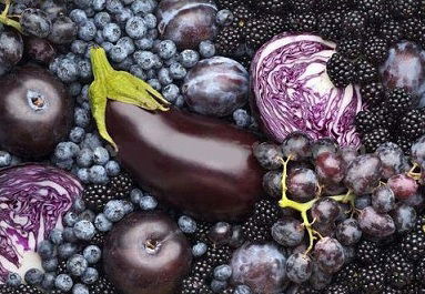 Alimentos Colores Azul Violeta para la Salud