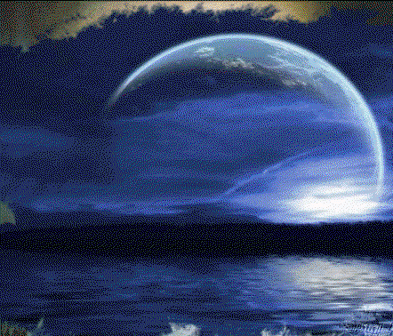 Cuando la luna se eleve en el cielo...