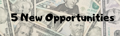 5 New Opportunities