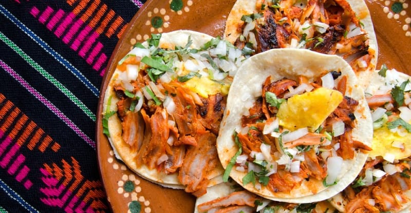Tacos al pastor 2x1