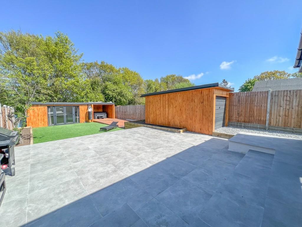 Garden project - Decking, artificial grass, tiling/ patio area & planters
