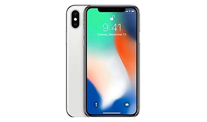 Apple iPhone X without FaceTime - 64GB, 4G LTE, Silver / AED:3,099.00