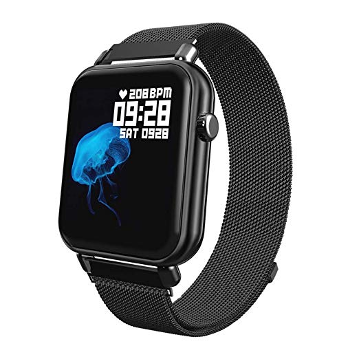 Waterproof Bluetooth Smart Watch Heart Rate Monitor Mate for iOS Android Y6 Pro (Black) / AED:129.00