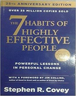 The 7 Habits of Highly Effective People: Powerful Lessons in Personal Change 25nd Edition by Stephen R. Covey, Jim Collins - Paperback / AED:70.00