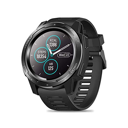 Volwco Zeblaze VIBE 5 1.3 Inch Round Screen Heart Rate Sleep Monitor Smart Watch Sport Bracelet Fitness Tracker Men Smartwatch for iOS Android Phone / AED:190.99