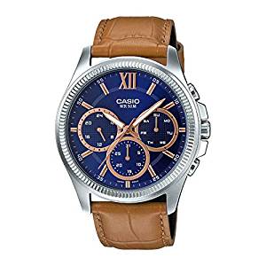Casio Men's Dial Leather Band Watch - MTP-E315L-2AVDF / AED:228.00