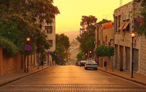 Rainbow Street - a fun street in Amman