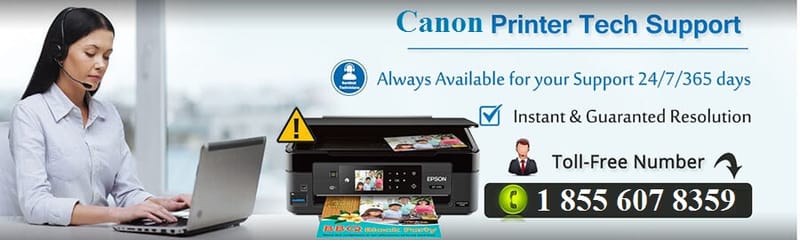 What to do? My Canon Printer is not responding. +1 855 607 8359